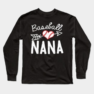 Baseball Nana Long Sleeve T-Shirt